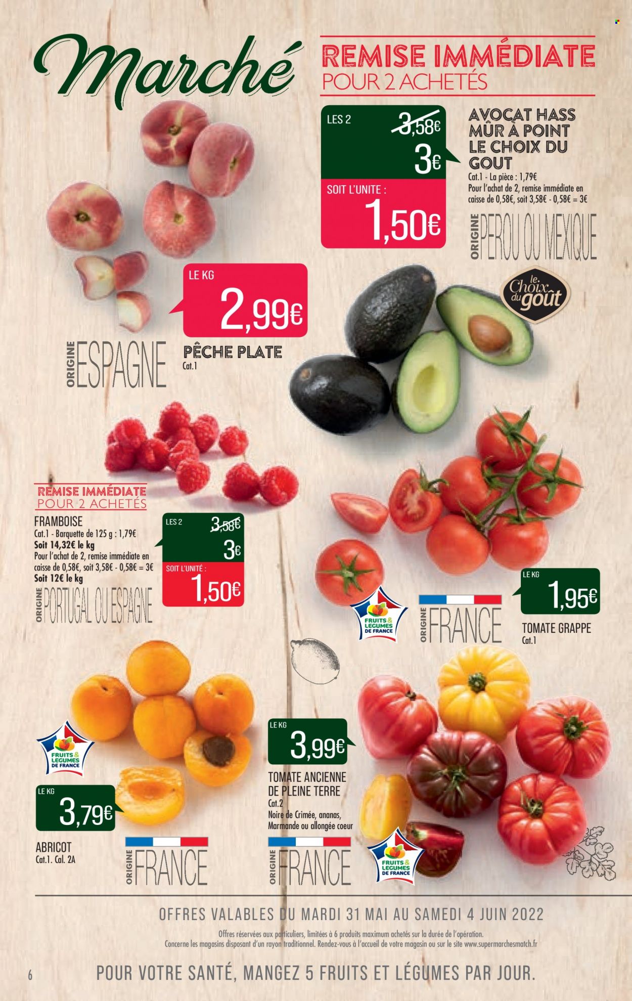 Catalogue Supermarché Match - 31/05/2022 - 05/06/2022. Page 6