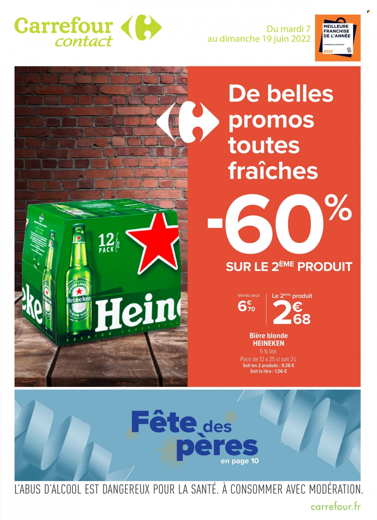 Catalogue Carrefour Contact - 07/06/2022 - 19/06/2022. Page 1