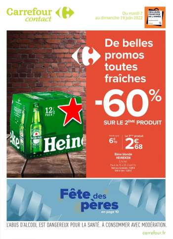 Catalogue Carrefour Contact - 07/06/2022 - 19/06/2022.