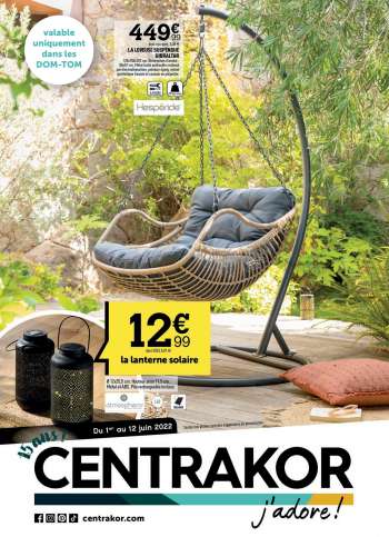 Catalogue Centrakor - 01/06/2022 - 12/06/2022.