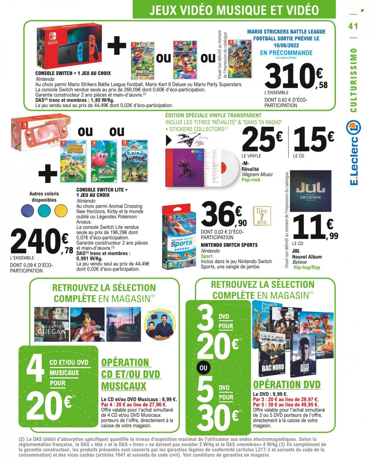 Catalogue E.Leclerc - 07/06/2022 - 18/06/2022. Page 41