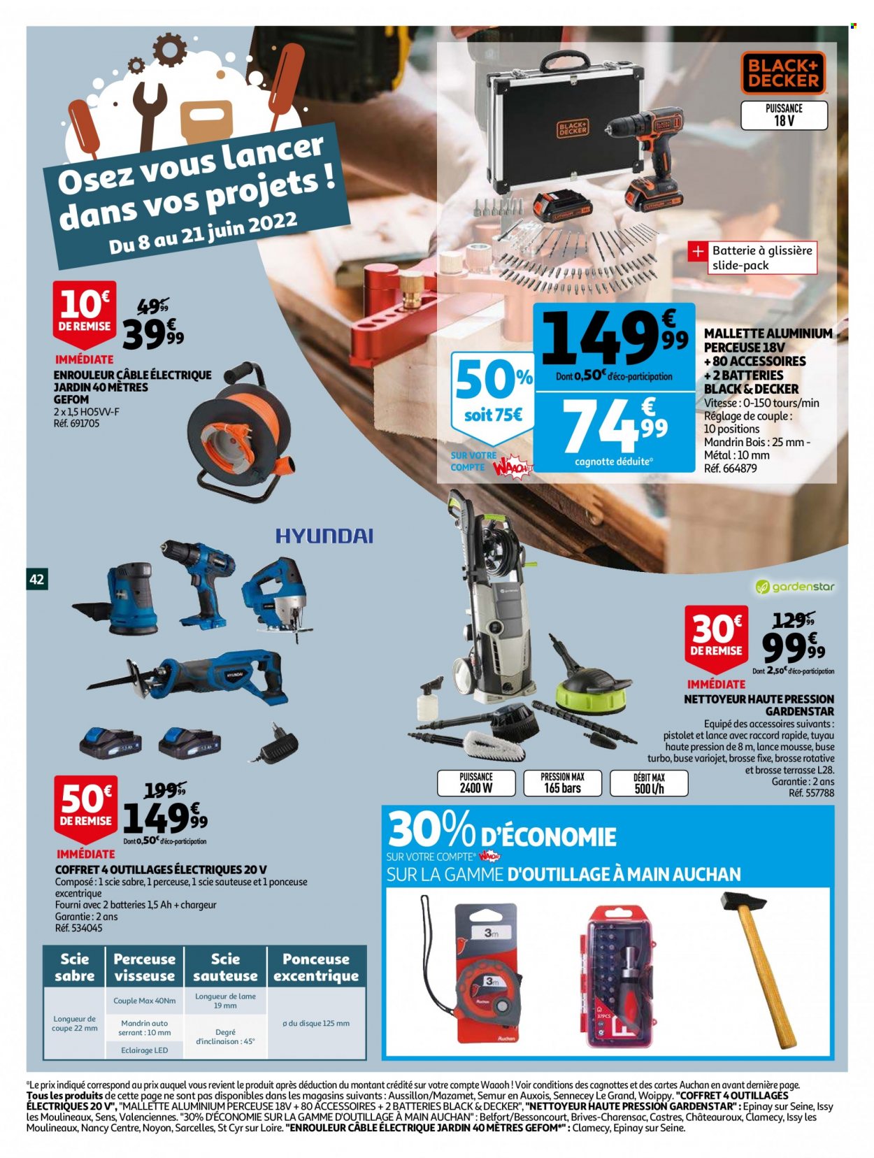 Catalogue Auchan - 08/06/2022 - 14/06/2022. Page 42