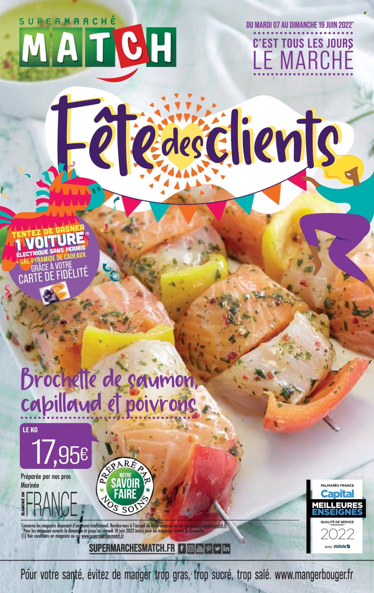 Catalogue Supermarché Match - 07/06/2022 - 19/06/2022. Page 1