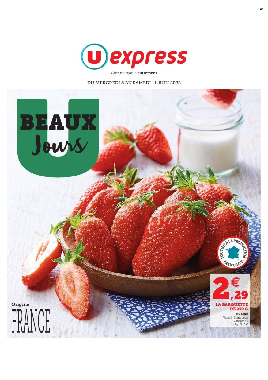 Catalogue U express - 08/06/2022 - 11/06/2022. Page 1