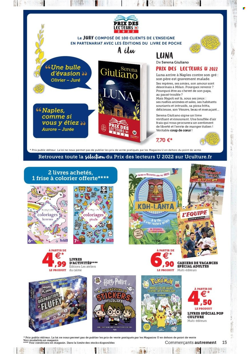 Catalogue SUPER U - 08/06/2022 - 18/06/2022. Page 15