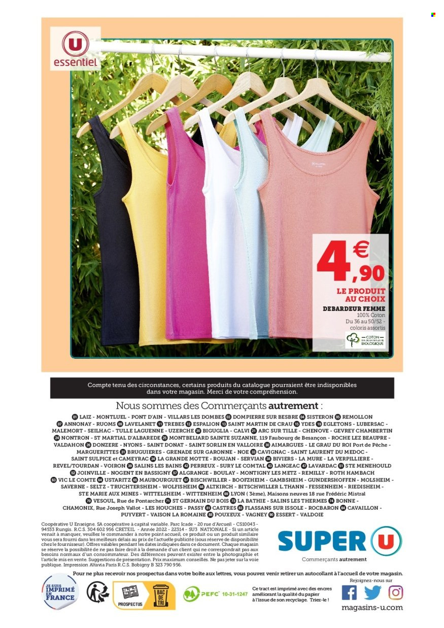 Catalogue SUPER U - 08/06/2022 - 18/06/2022. Page 24
