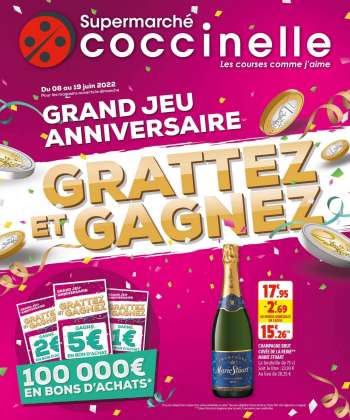 Catalogue Coccinelle Supermarché - 08/06/2022 - 19/06/2022.