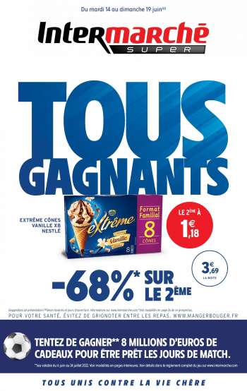 Catalogue Intermarché Super - 14/06/2022 - 19/06/2022.