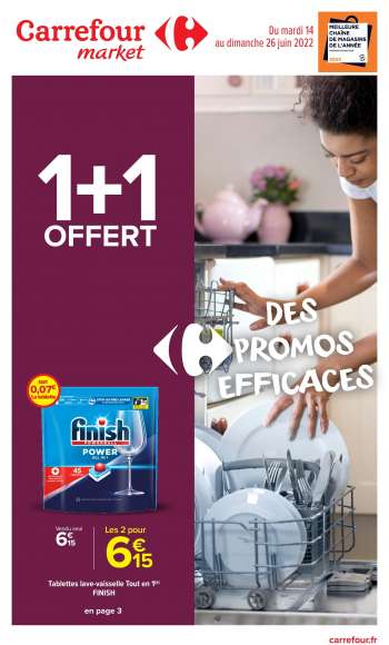 Catalogue Carrefour Market - 14/06/2022 - 26/06/2022.