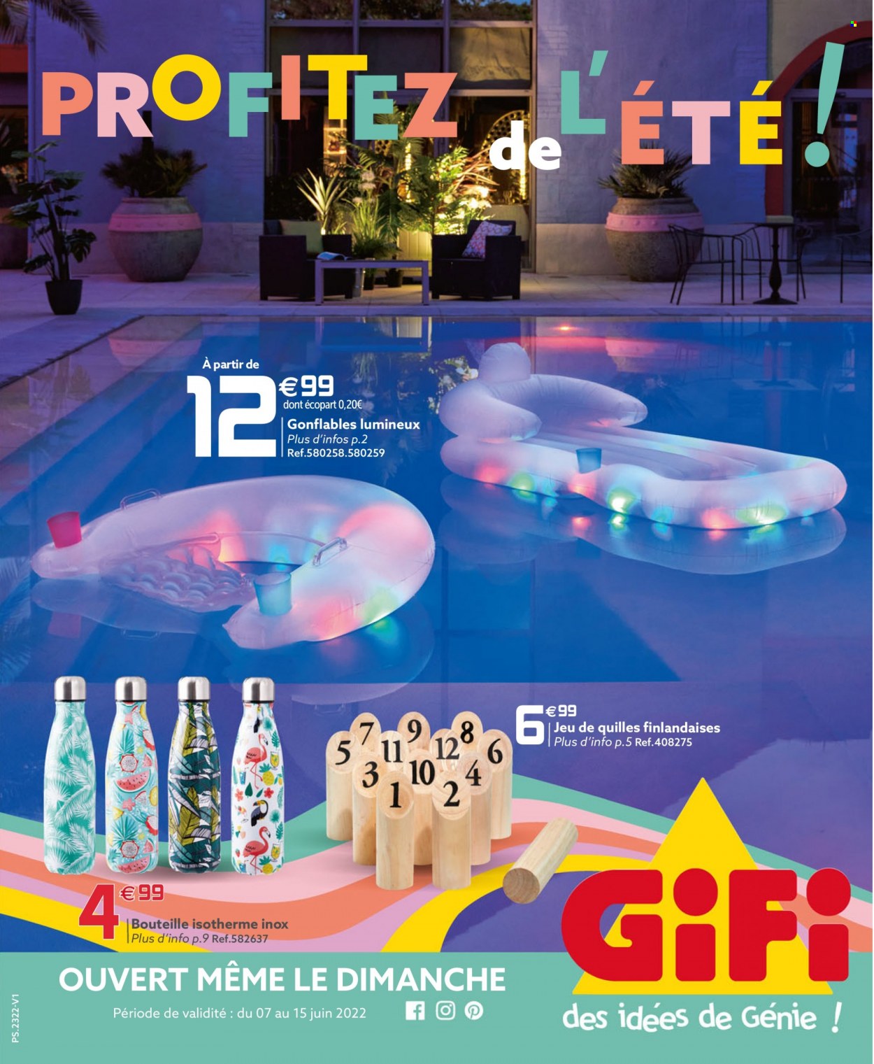 Catalogue GiFi - 07/06/2022 - 15/06/2022. Page 1