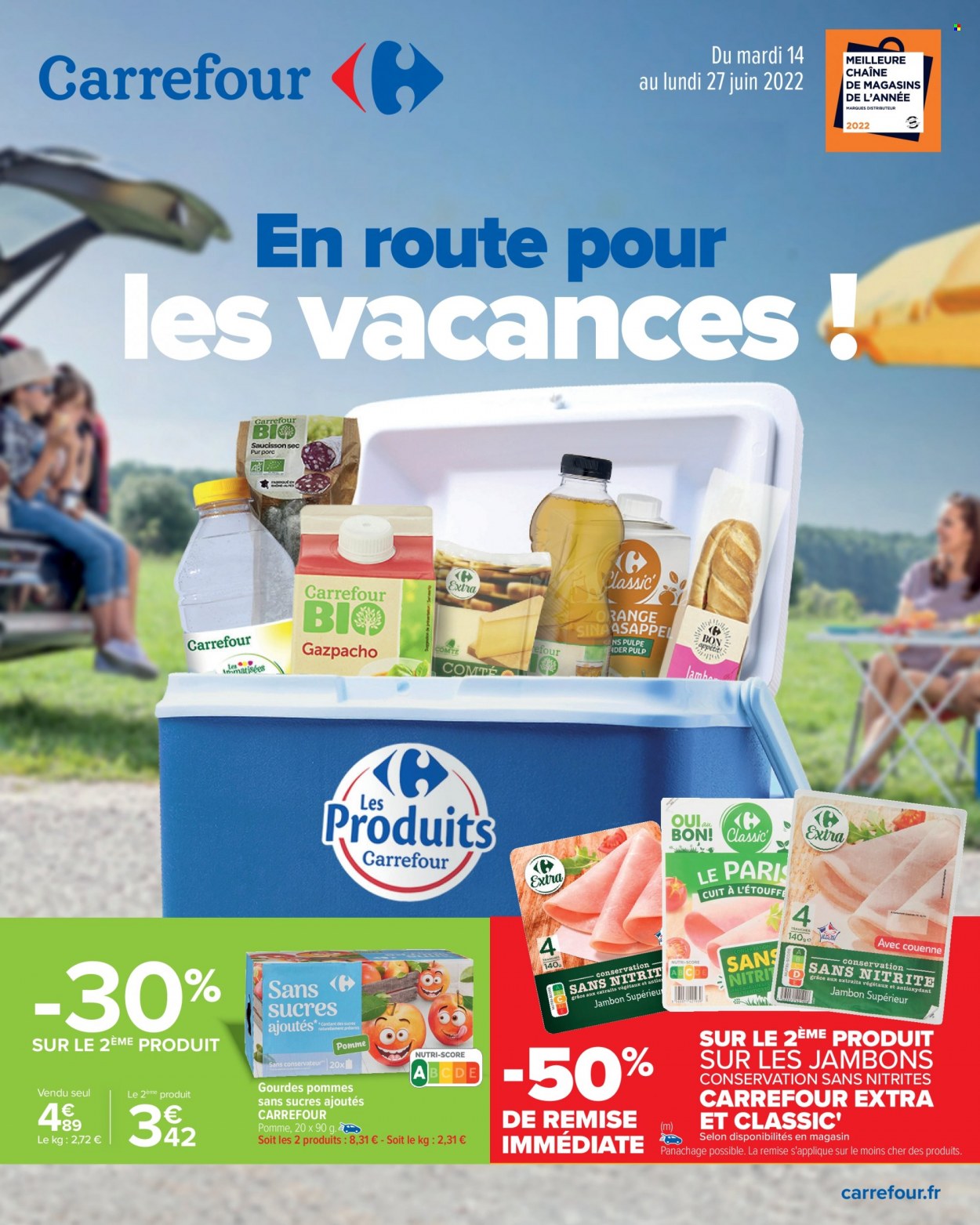 Catalogue Carrefour Hypermarchés - 14/06/2022 - 27/06/2022. Page 1