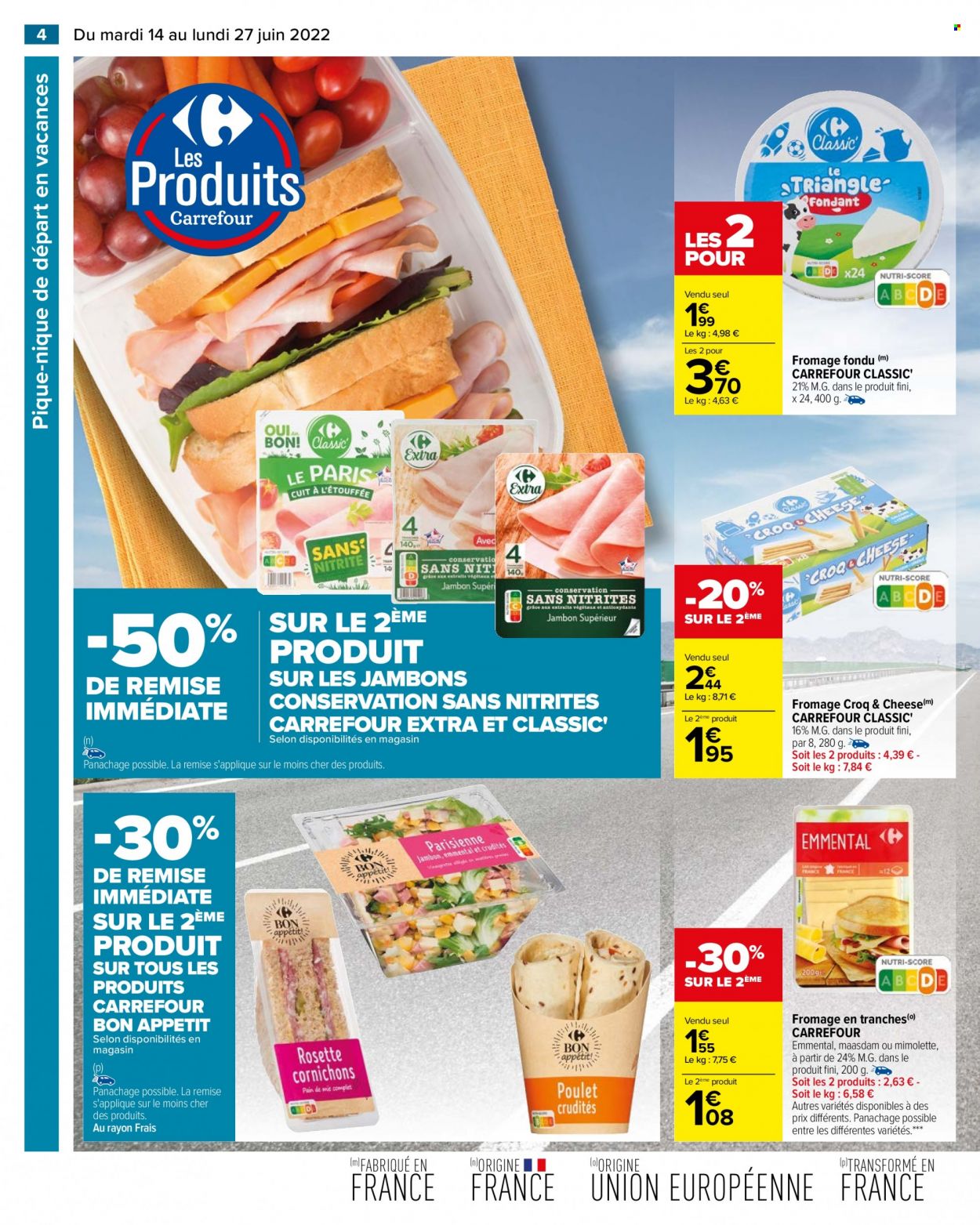 Catalogue Carrefour Hypermarchés - 14/06/2022 - 27/06/2022. Page 4