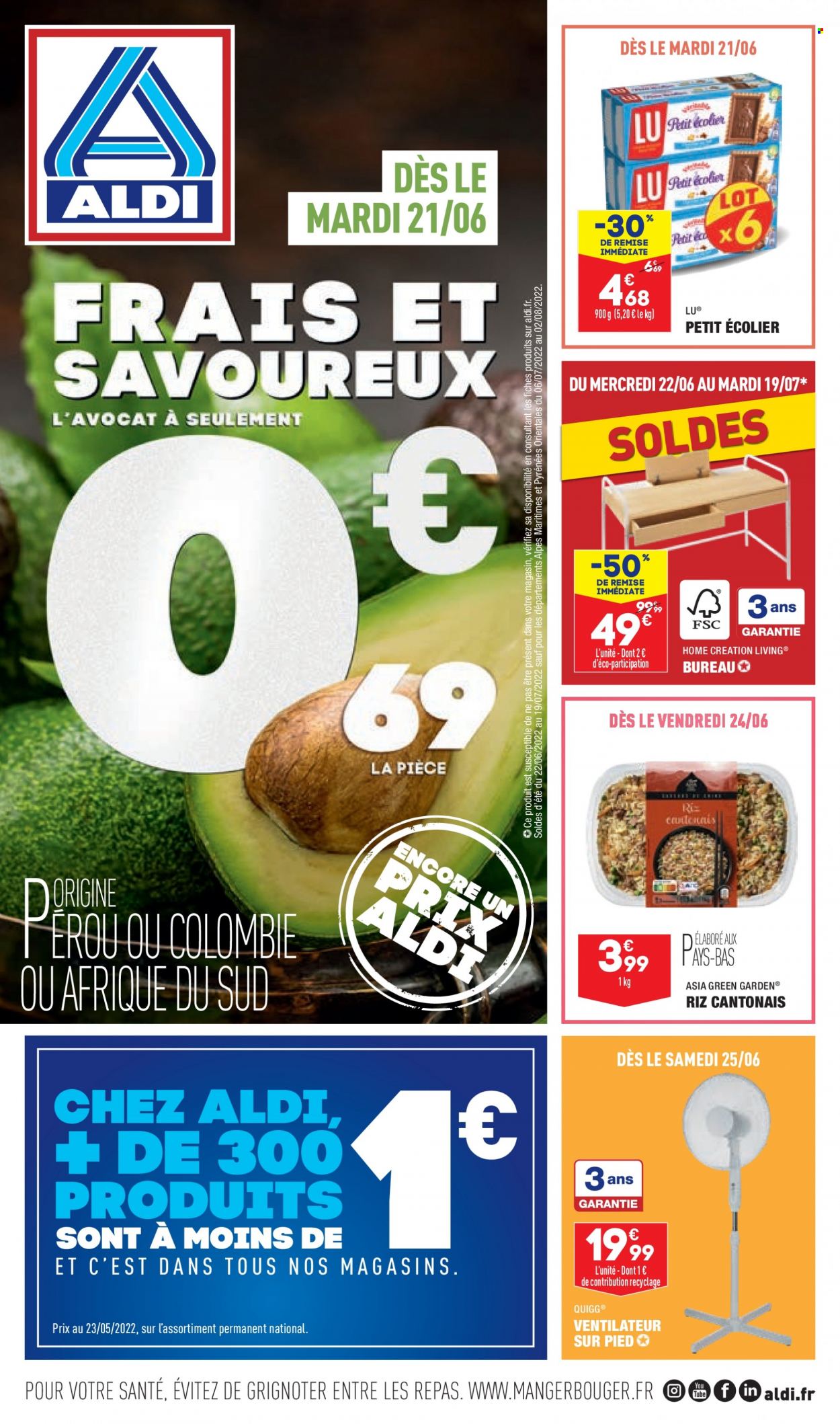 Catalogue ALDI - 21/06/2022 - 27/06/2022. Page 1