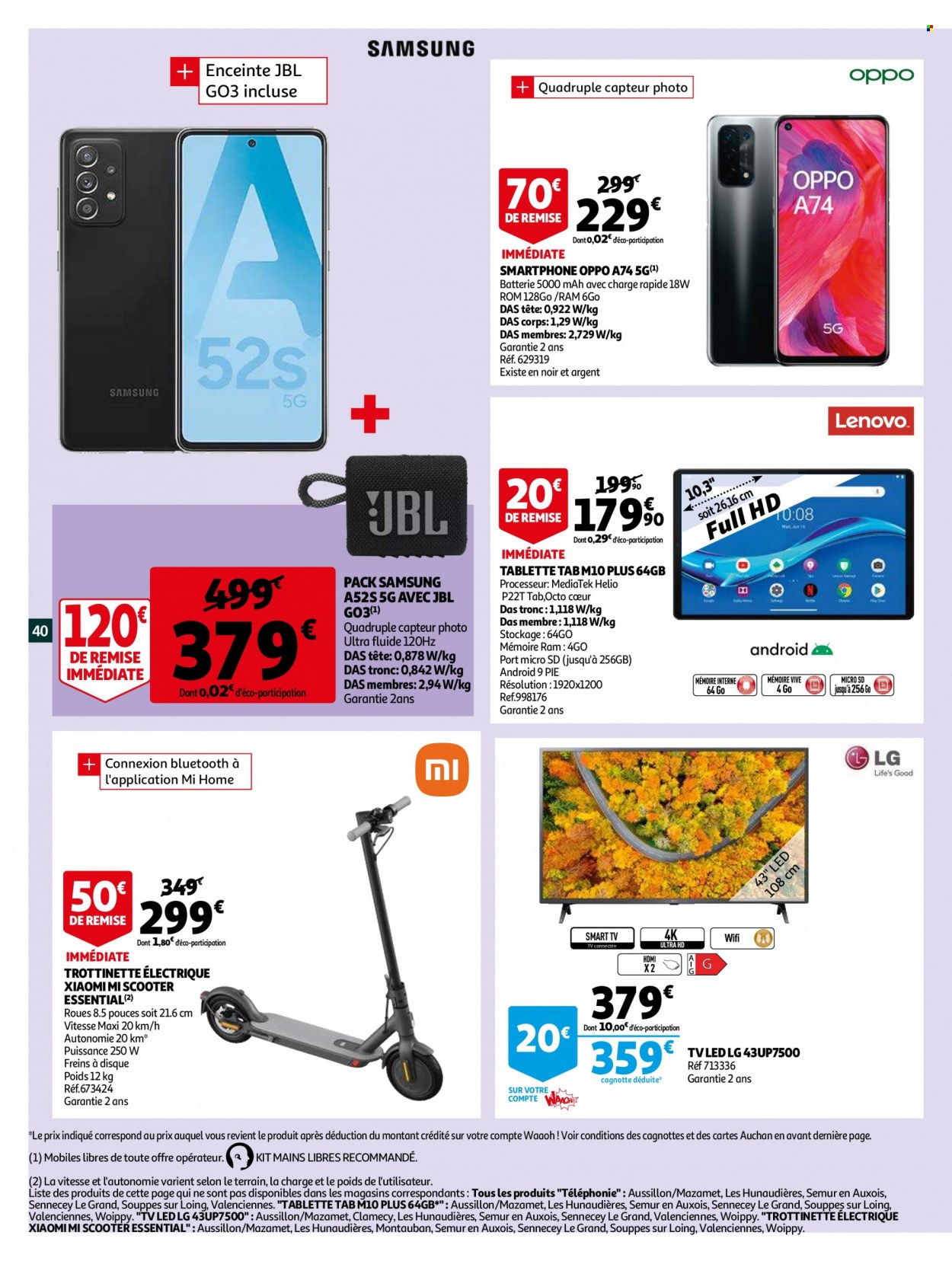 Catalogue Auchan - 15/06/2022 - 21/06/2022. Page 40