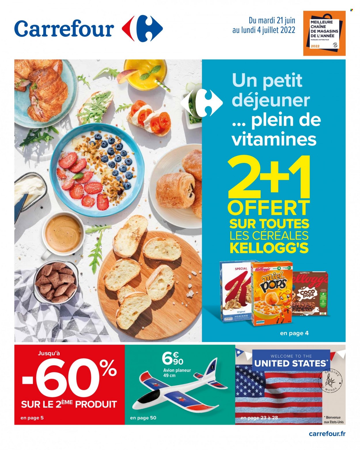 Catalogue Carrefour Hypermarchés - 21/06/2022 - 04/07/2022. Page 1