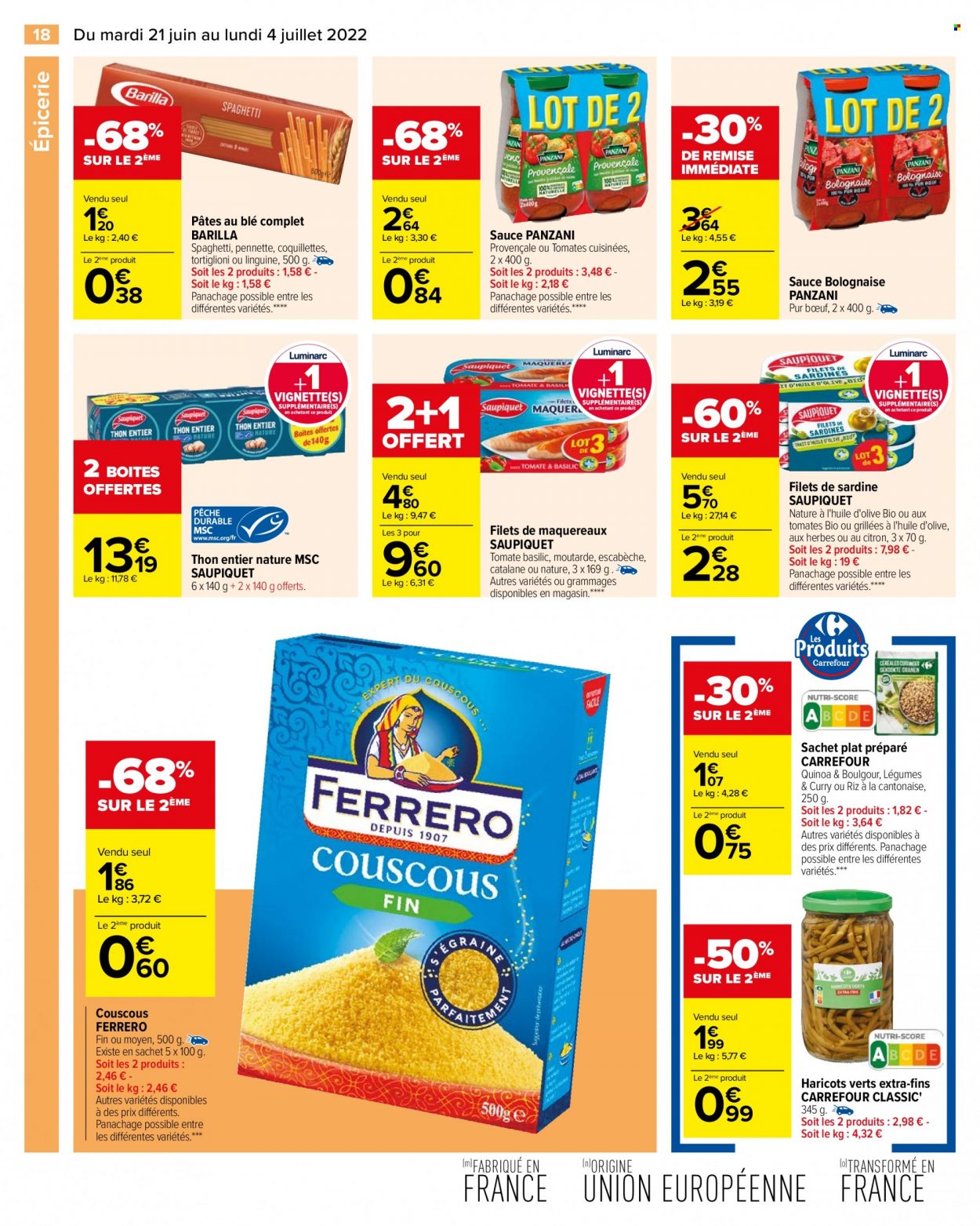 Catalogue Carrefour Hypermarchés - 21/06/2022 - 04/07/2022. Page 20