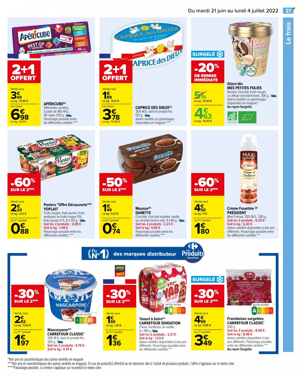 Catalogue Carrefour Hypermarchés - 21/06/2022 - 04/07/2022. Page 23