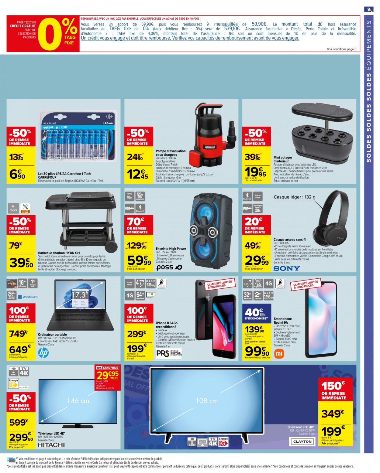 Catalogue Carrefour Hypermarchés - 22/06/2022 - 04/07/2022. Page 9
