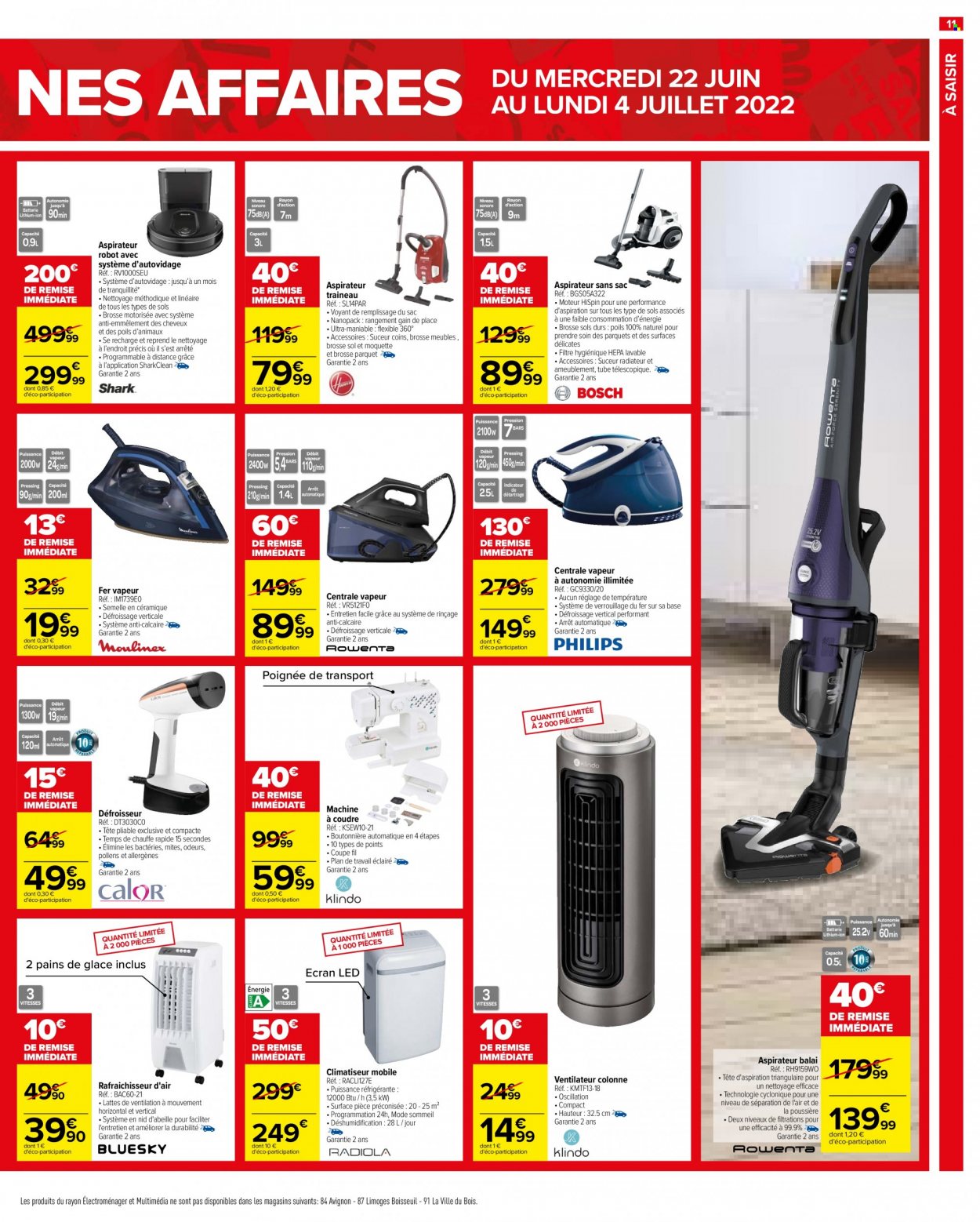 Catalogue Carrefour Hypermarchés - 22/06/2022 - 04/07/2022. Page 11