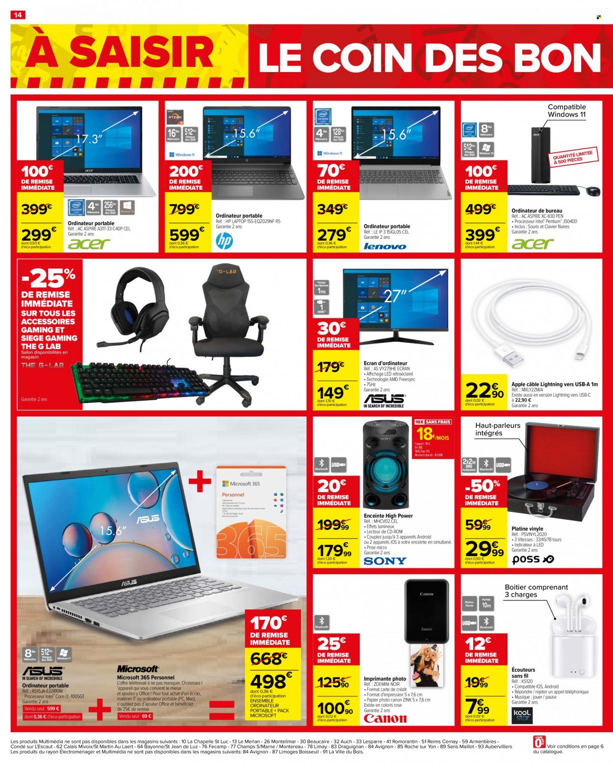 Catalogue Carrefour Hypermarchés - 22/06/2022 - 04/07/2022. Page 14