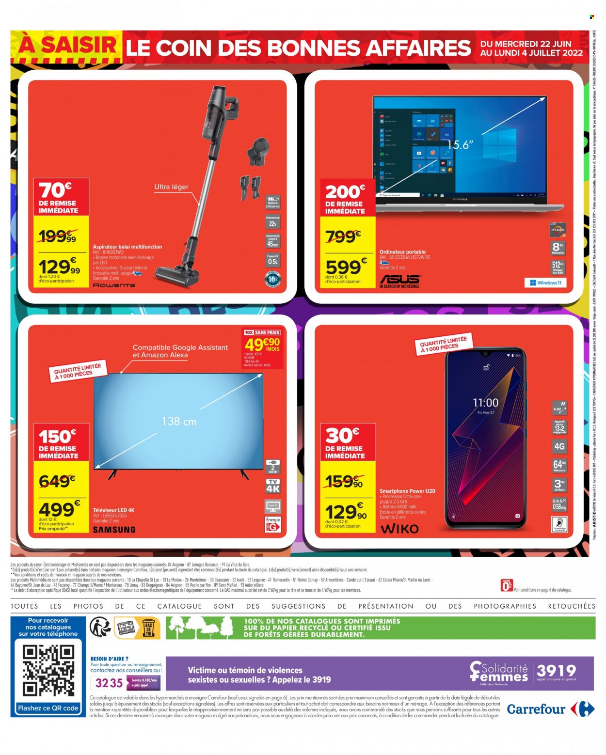 Catalogue Carrefour Hypermarchés - 22/06/2022 - 04/07/2022. Page 16