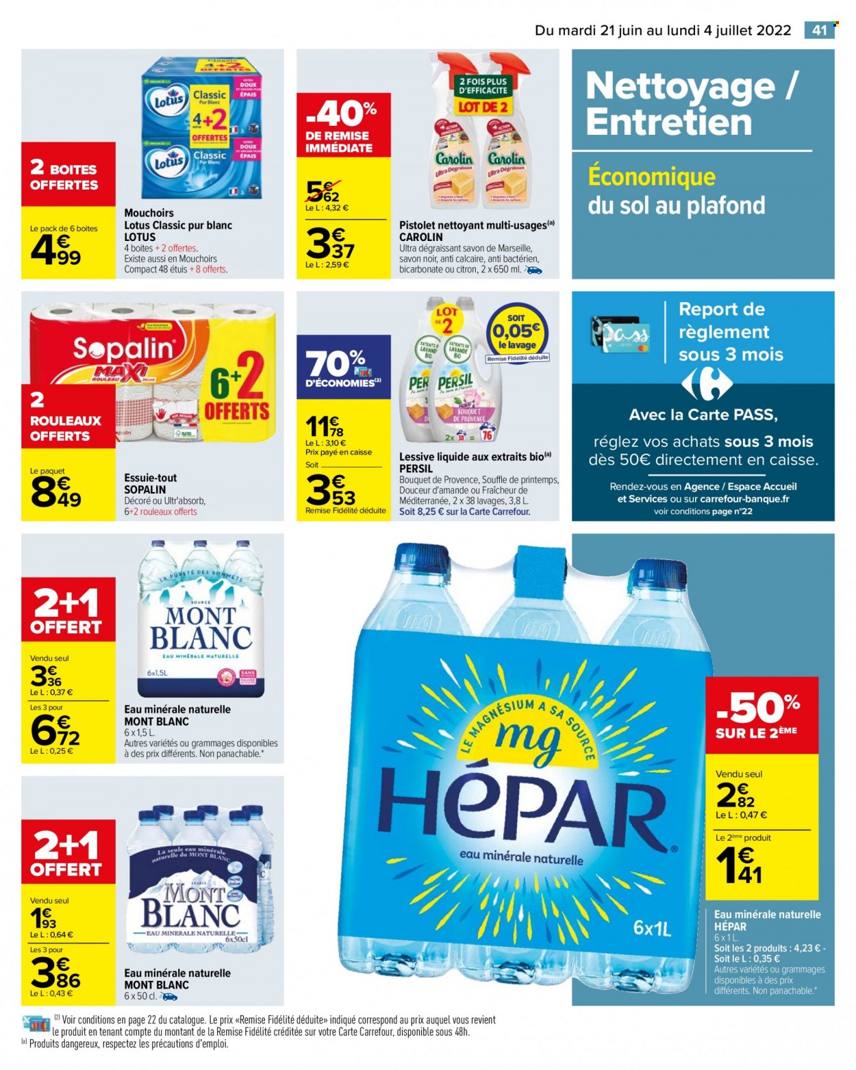 Catalogue Carrefour Hypermarchés - 21/06/2022 - 04/07/2022. Page 43