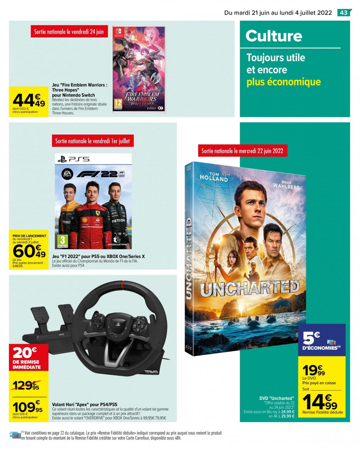 Catalogue Carrefour Hypermarchés - 21/06/2022 - 04/07/2022. Page 45