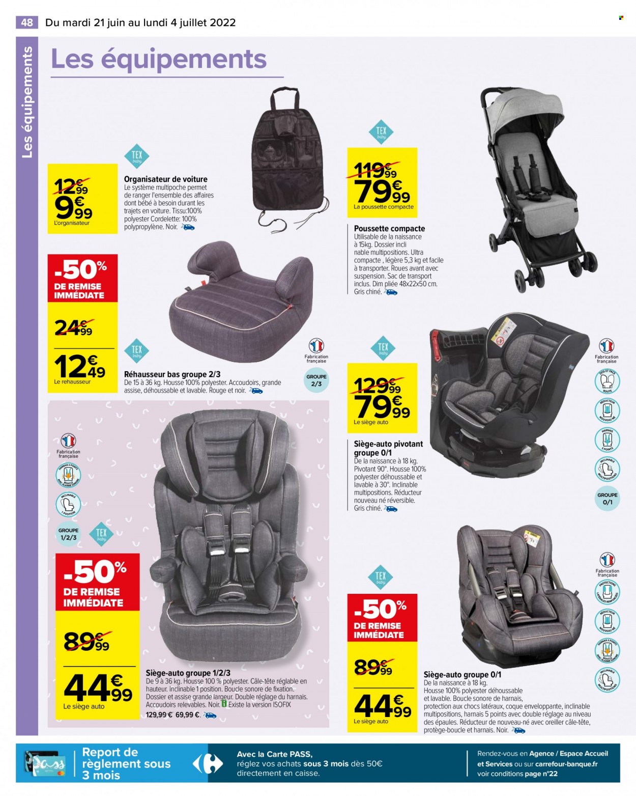 Catalogue Carrefour Hypermarchés - 21/06/2022 - 04/07/2022. Page 50