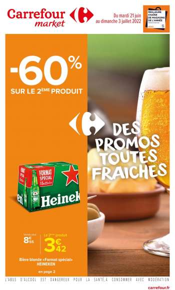 Catalogue Carrefour Market - 21/06/2022 - 03/07/2022.
