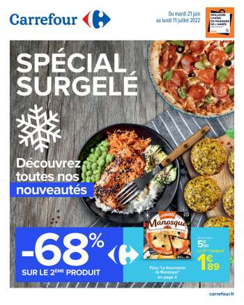 Catalogue Carrefour Hypermarchés - 21/06/2022 - 11/07/2022.