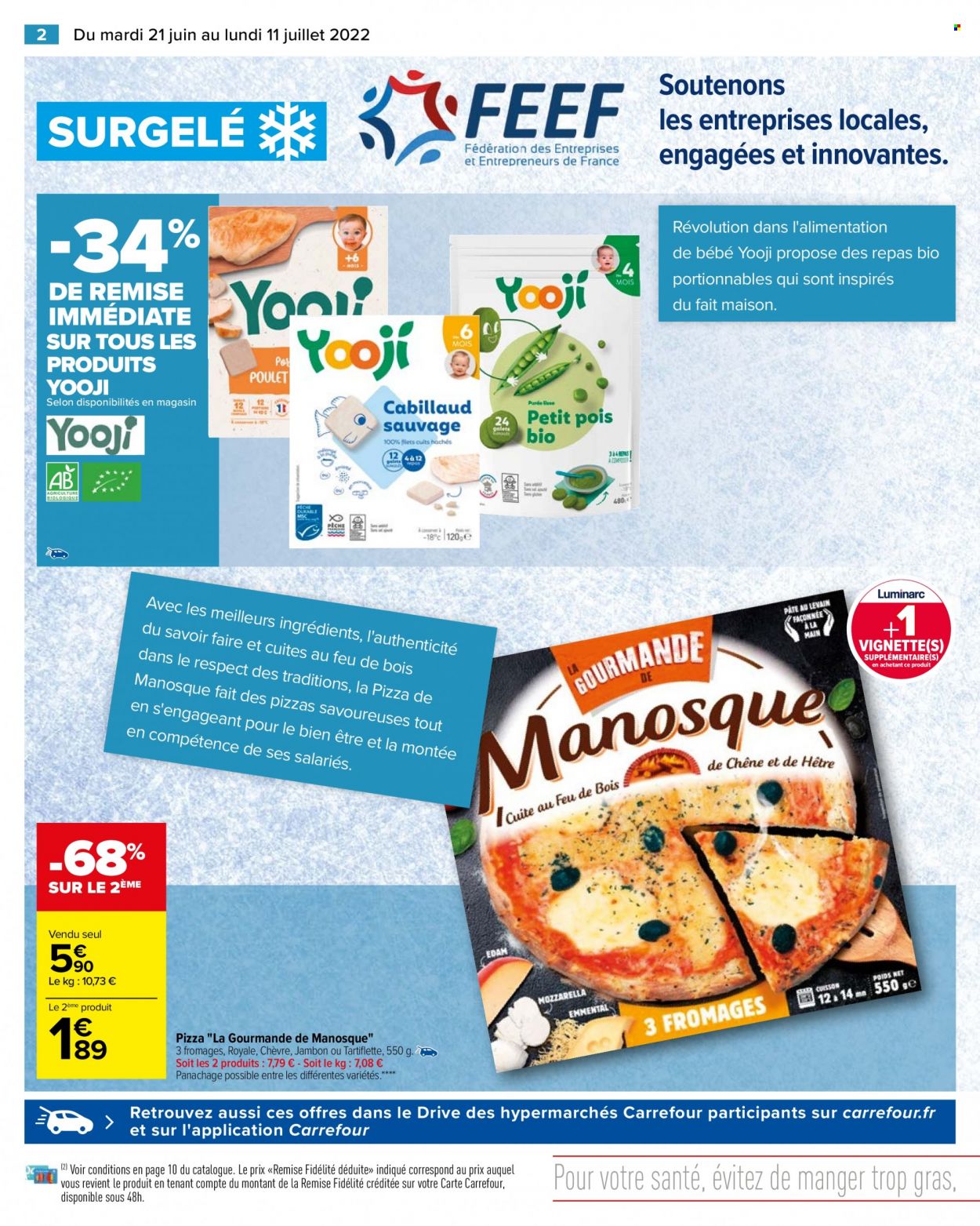 Catalogue Carrefour Hypermarchés - 21/06/2022 - 11/07/2022. Page 4