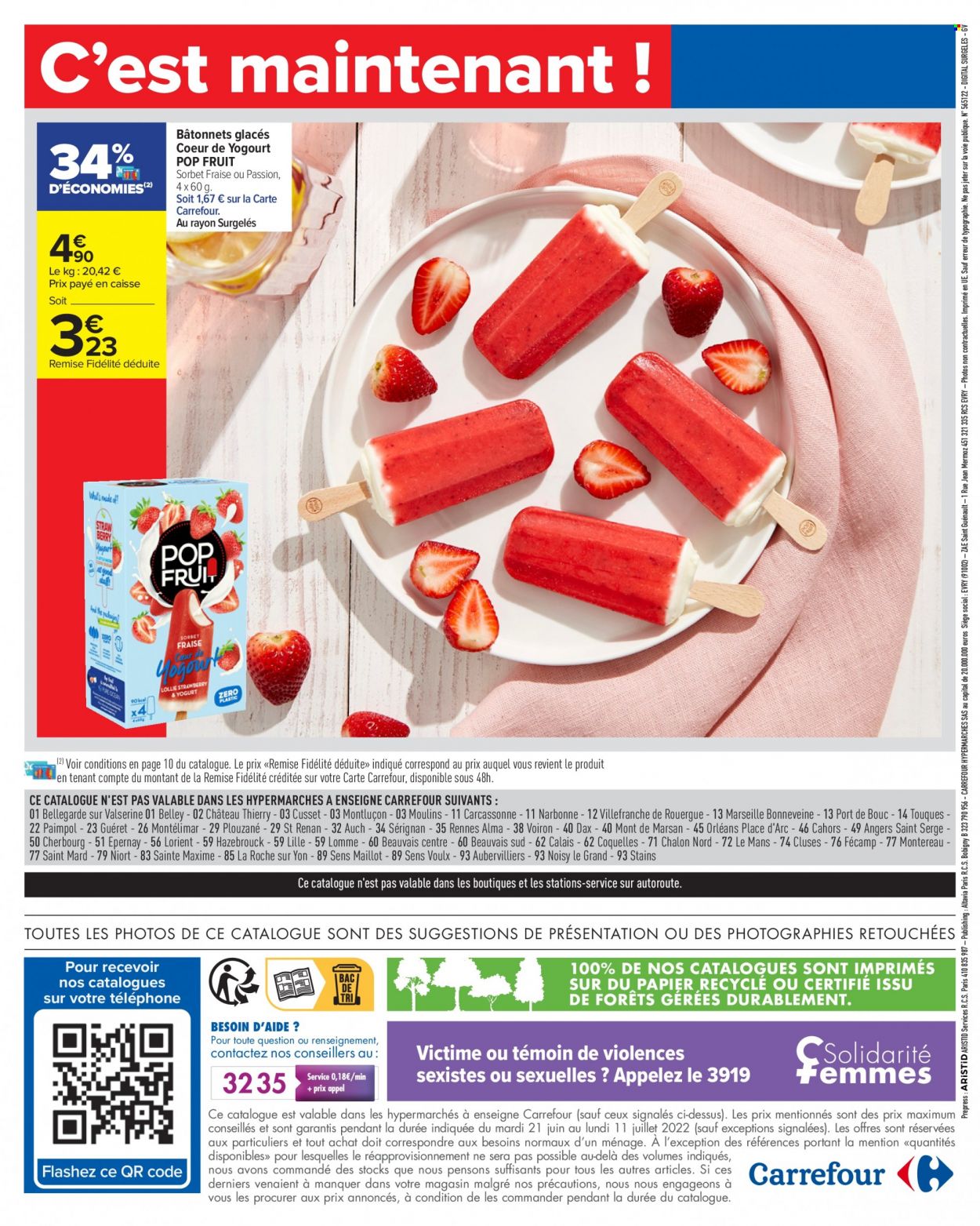 Catalogue Carrefour Hypermarchés - 21/06/2022 - 11/07/2022. Page 16