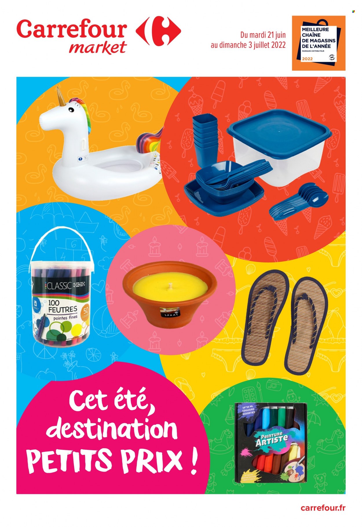 Catalogue Carrefour Market - 21/06/2022 - 03/07/2022. Page 1