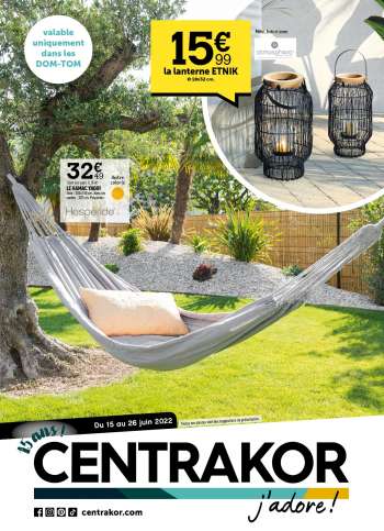 Catalogue Centrakor - 15/06/2022 - 26/06/2022.