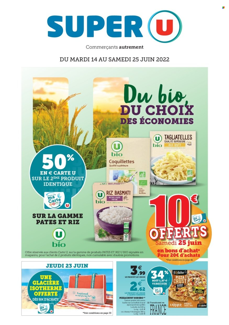 Catalogue SUPER U - 14/06/2022 - 25/06/2022. Page 1