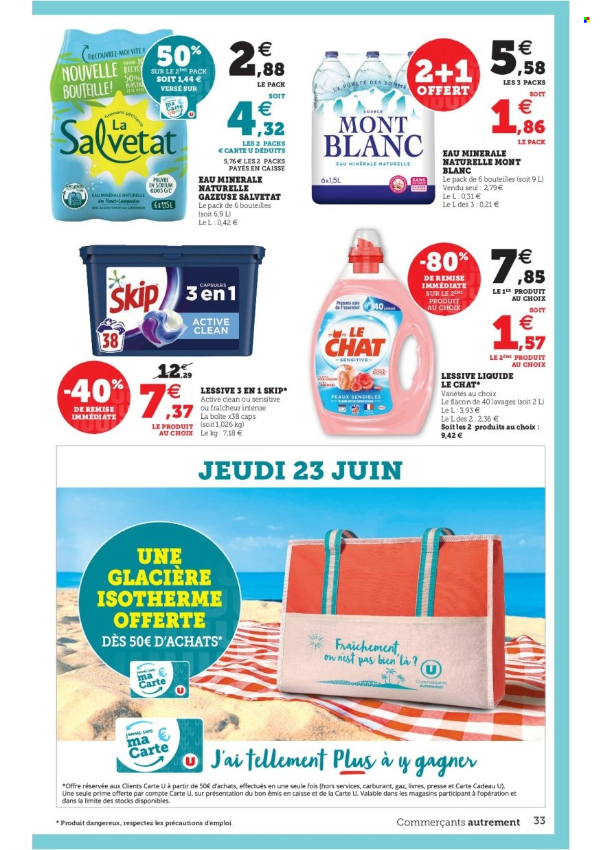 Catalogue SUPER U - 14/06/2022 - 25/06/2022. Page 33