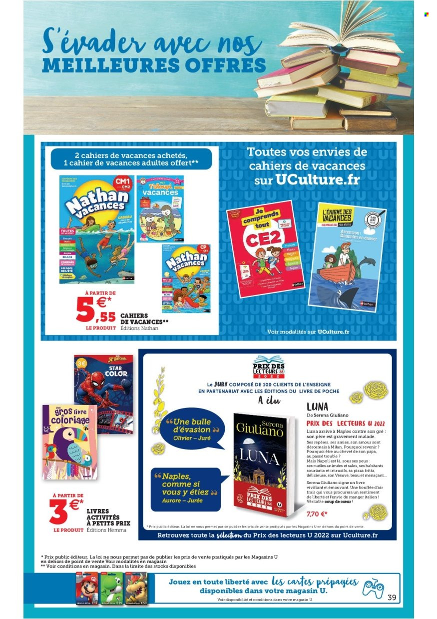 Catalogue SUPER U - 14/06/2022 - 25/06/2022. Page 39