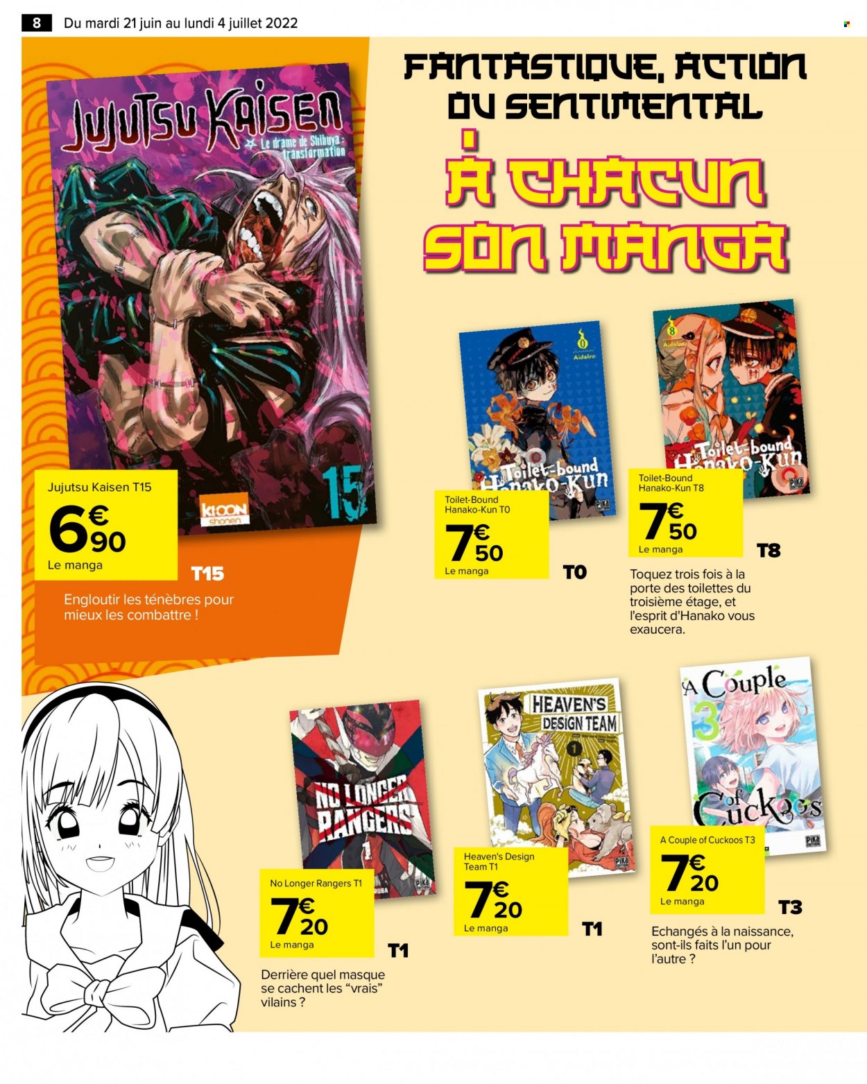 Catalogue Carrefour Hypermarchés - 21/06/2022 - 04/07/2022. Page 8