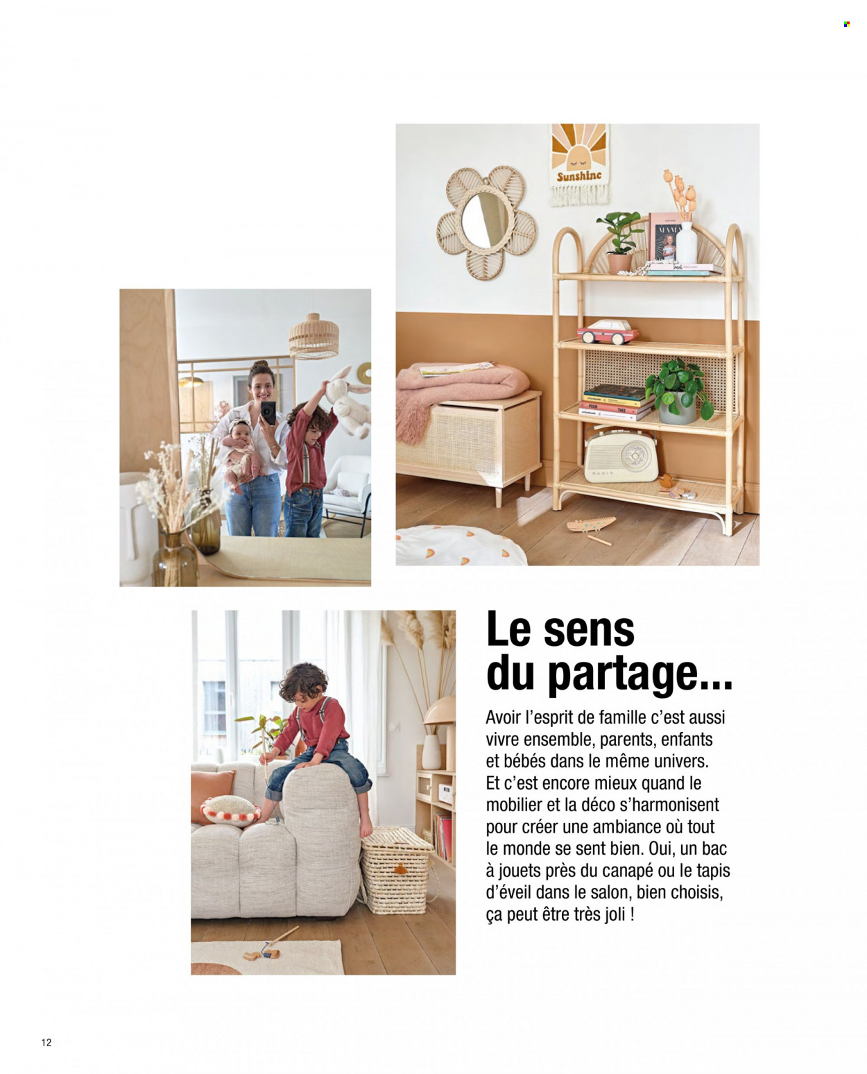 thumbnail - Catalogue Maisons du Monde - 16/06/2022 - 31/12/2022 - Produits soldés - tapis, canapé. Page 14.