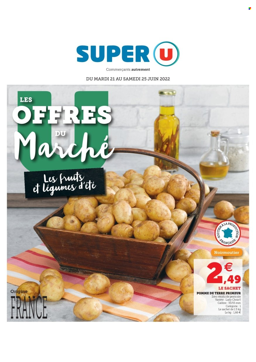 Catalogue SUPER U - 21/06/2022 - 25/06/2022. Page 1