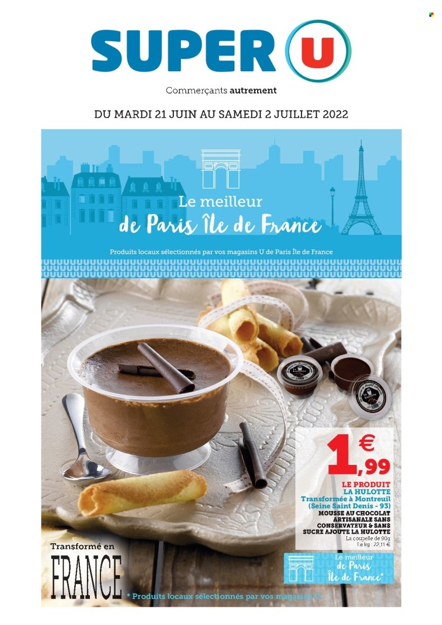 Catalogue SUPER U - 21/06/2022 - 02/07/2022. Page 1