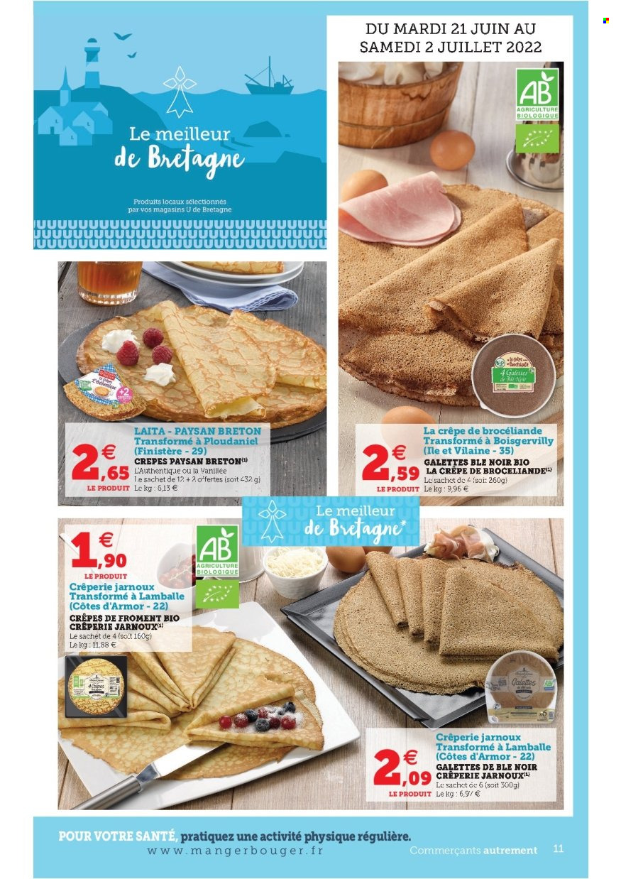 Catalogue SUPER U - 21/06/2022 - 02/07/2022. Page 11