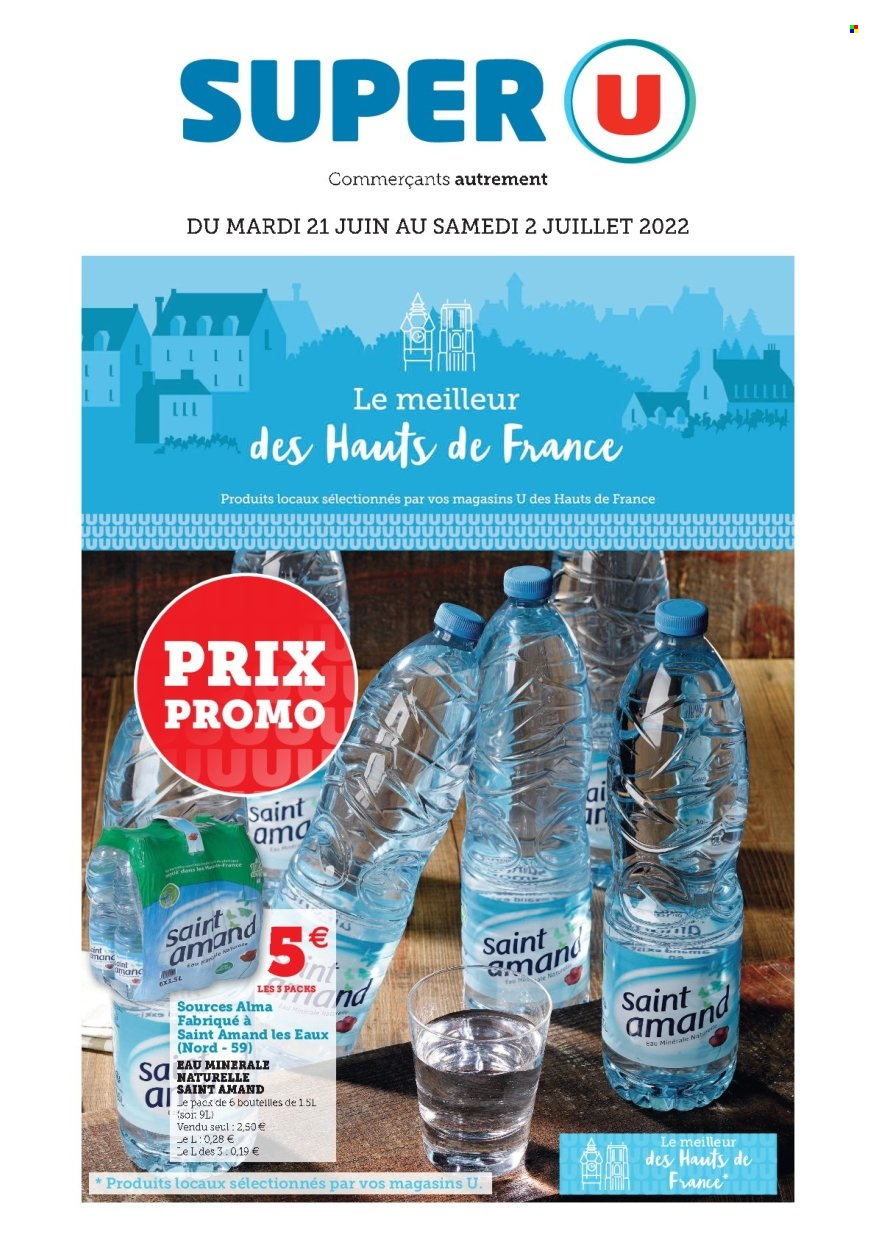 Catalogue SUPER U - 21/06/2022 - 02/07/2022. Page 1