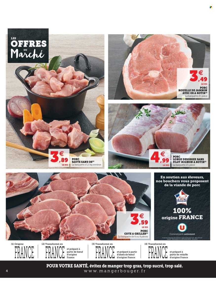 Catalogue SUPER U - 21/06/2022 - 25/06/2022. Page 4