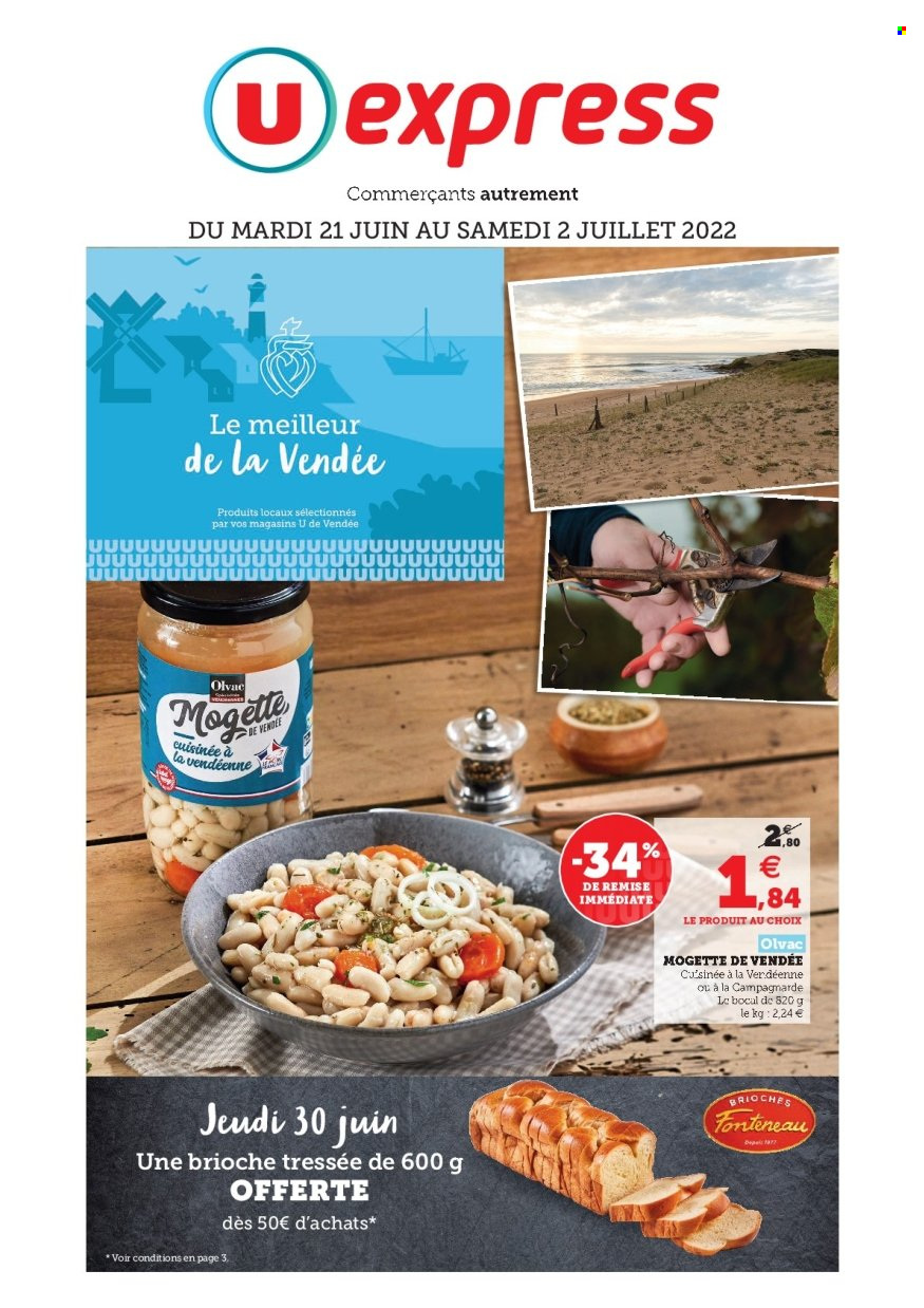 Catalogue U express - 21/06/2022 - 02/07/2022. Page 1