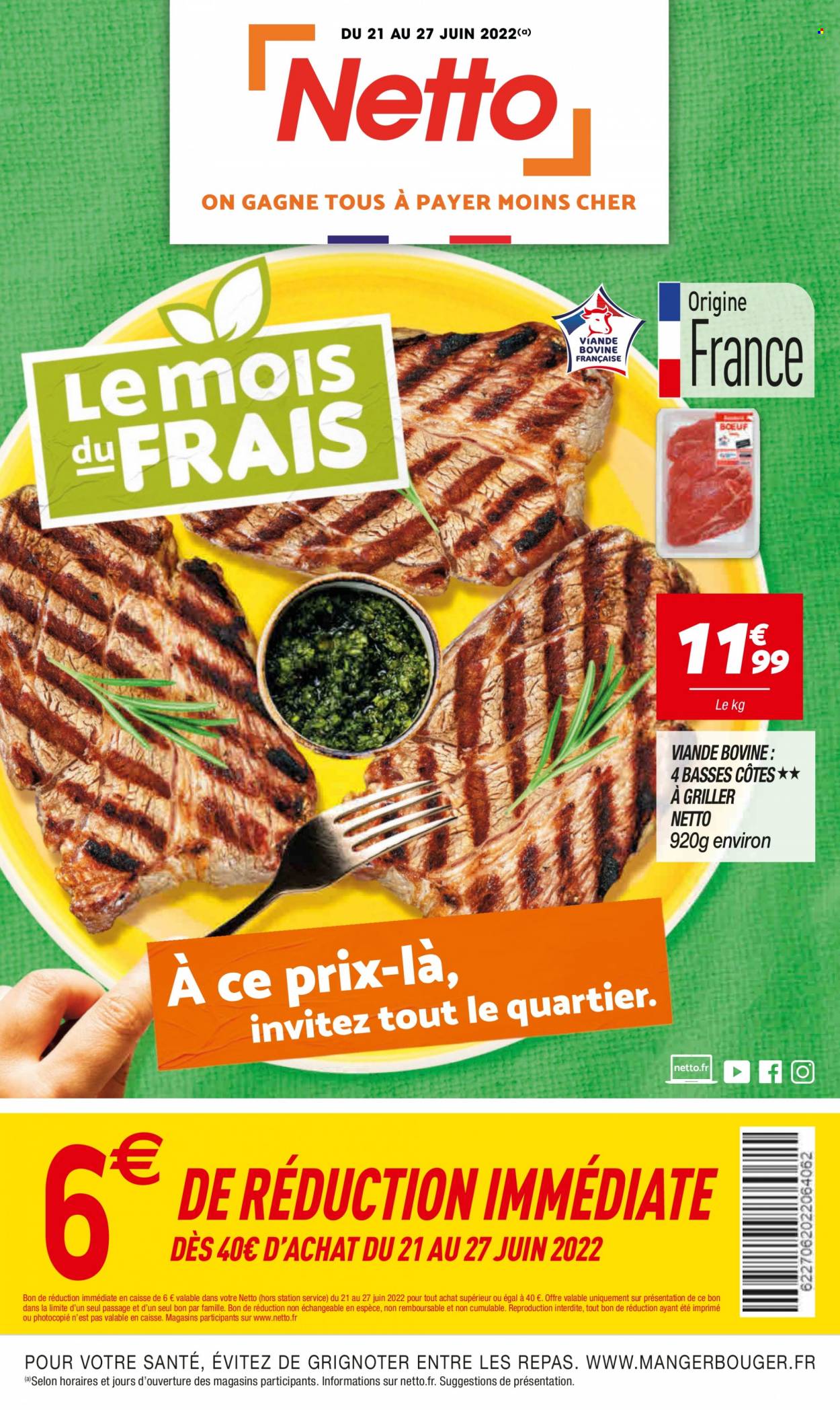 Catalogue Netto - 21/06/2022 - 27/06/2022. Page 1