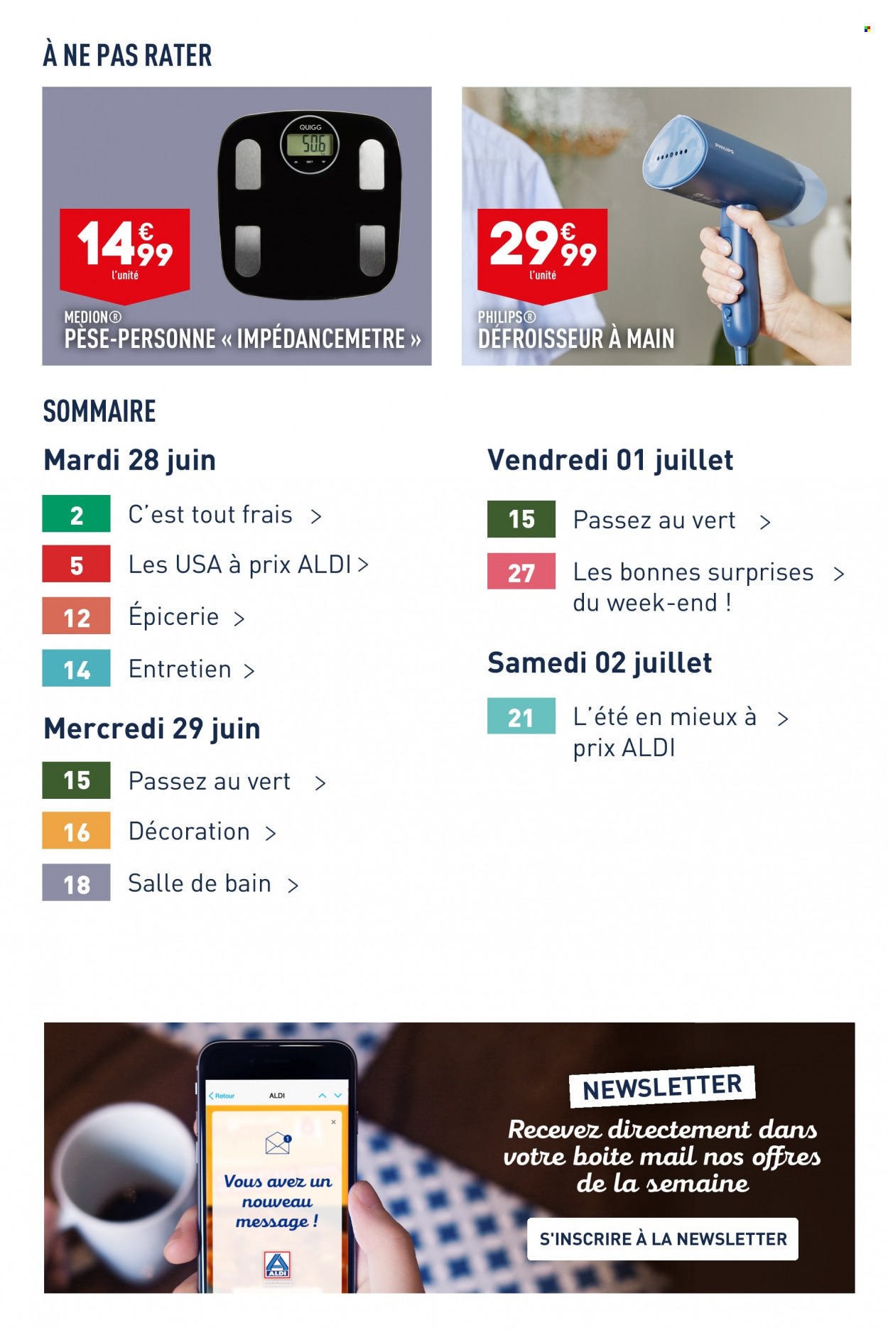 Catalogue ALDI - 28/06/2022 - 04/07/2022. Page 3