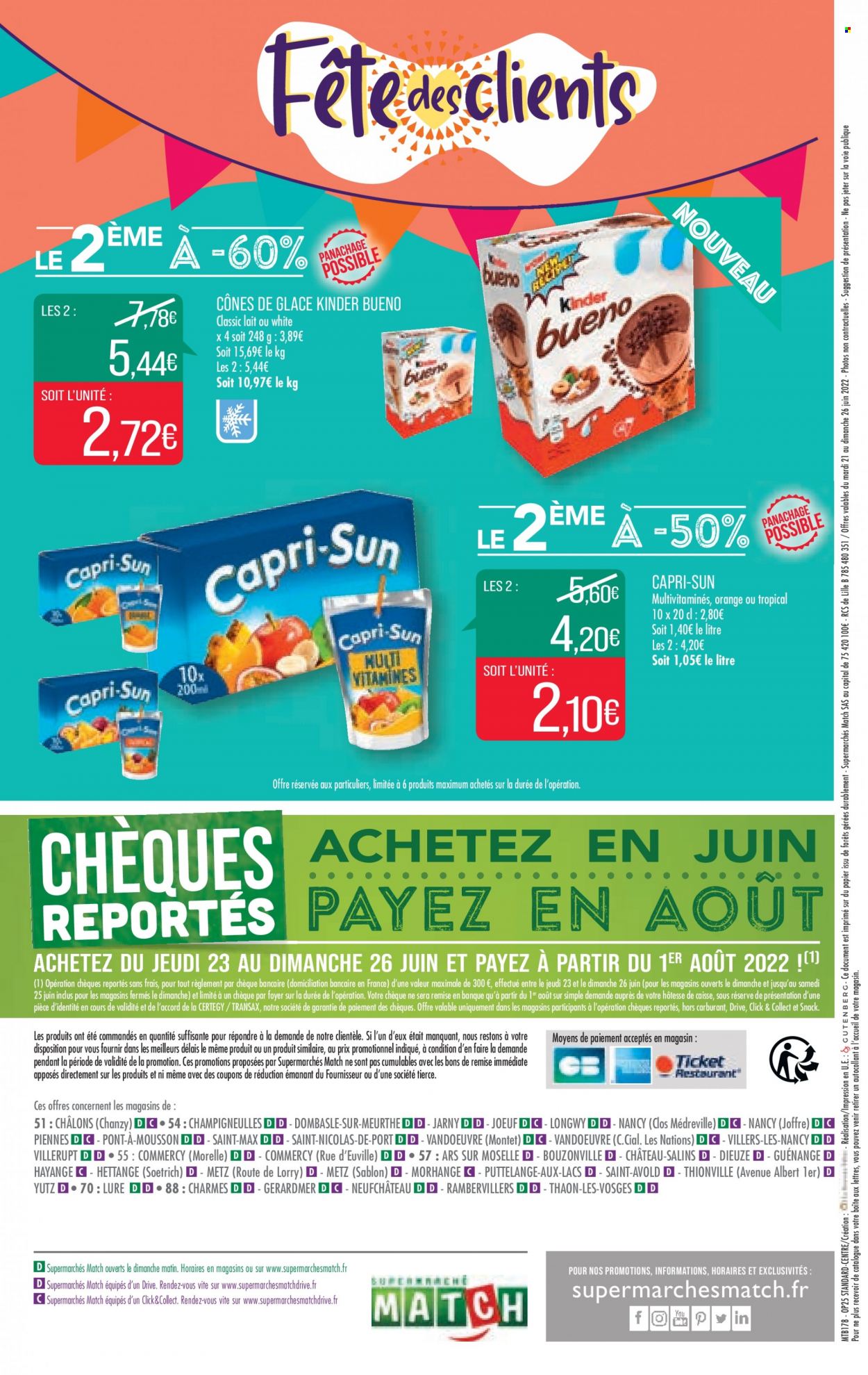Catalogue Supermarché Match - 21/06/2022 - 26/06/2022. Page 32