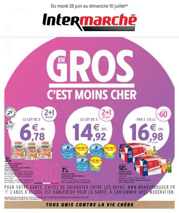 Catalogue Intermarché - 28/06/2022 - 10/07/2022.