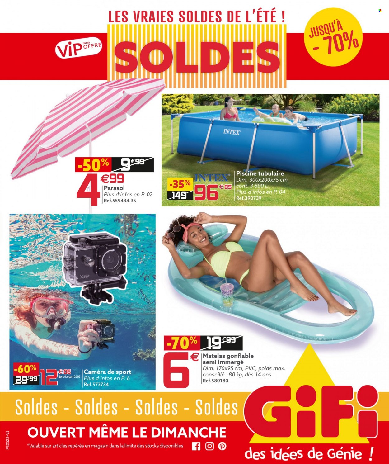 Catalogue GiFi - 22/06/2022 - 18/07/2022. Page 1